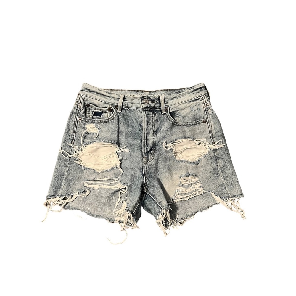 AE American Eagle denim jean shorts size 4